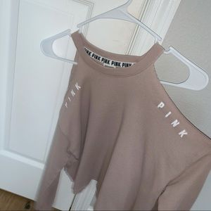 long sleeve (shoulders cut out)